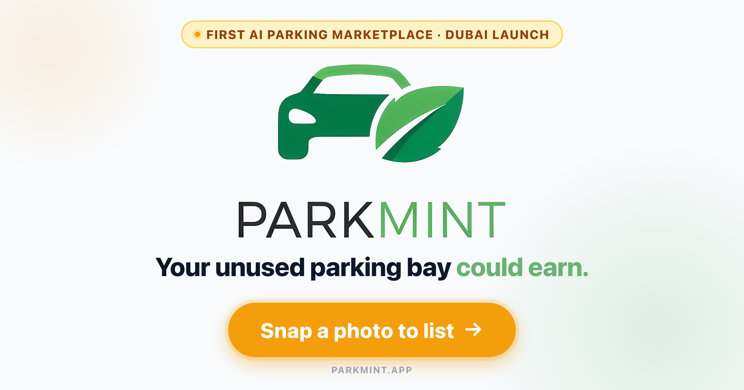 Parkmint — 官网预览图